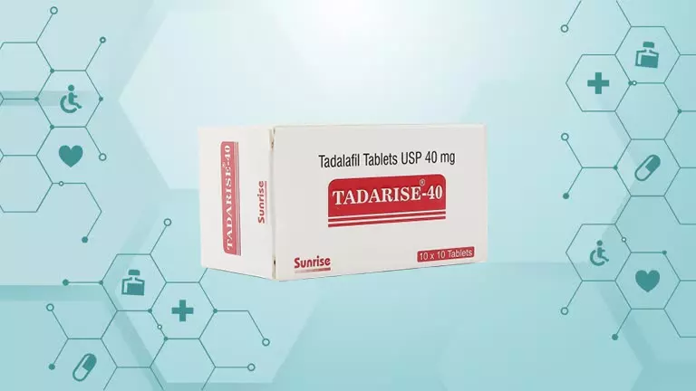 勃起功能障礙的長效解決方案：Tadarise 40的持久改善效果