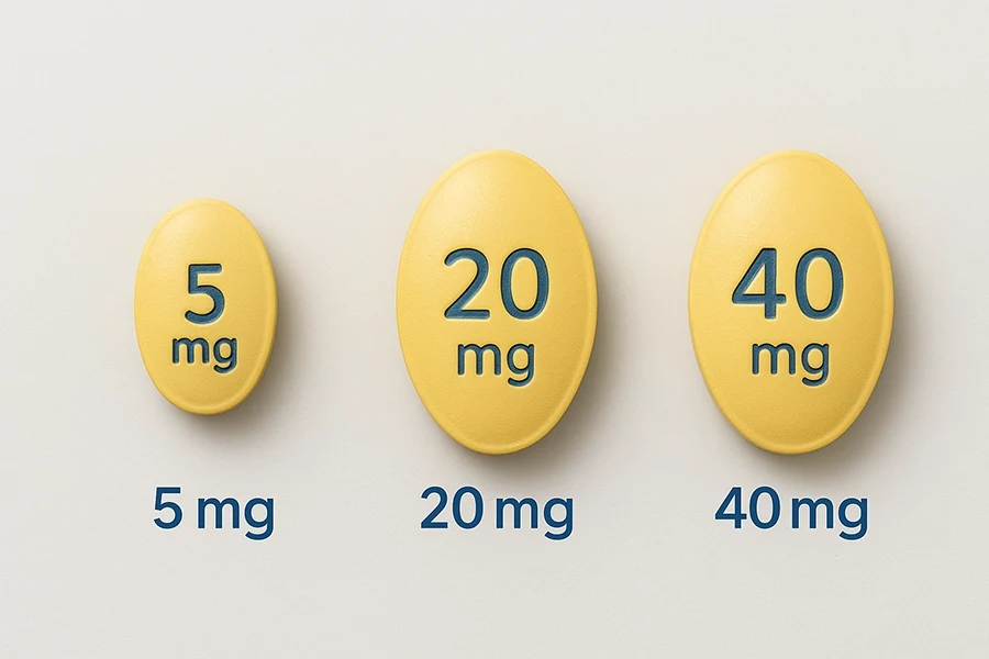 犀利士5mg、20mg、40mg劑量全解析|如何選對適合你的版本?